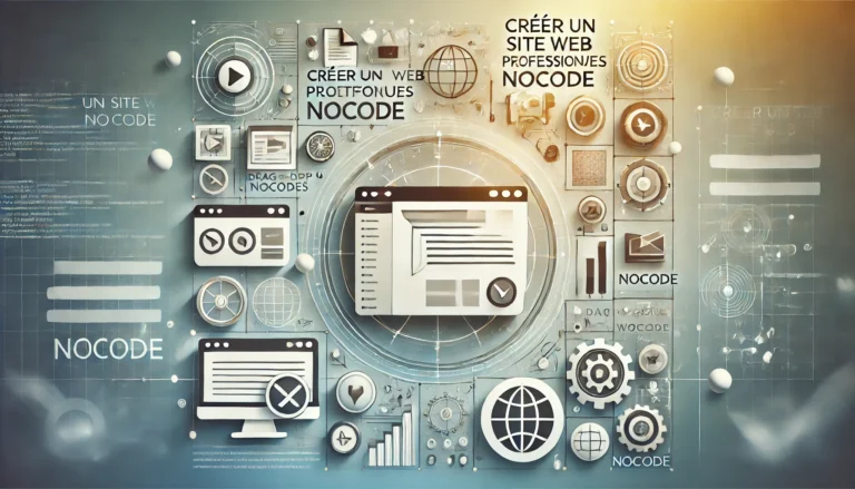 Créer un Site Web Professionnel avec des Plateformes NoCode