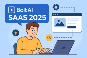 Lire la suite à propos de l’article Bolt AI Avis 2025 : J’ai Créé mon SaaS en 24h sans Coder