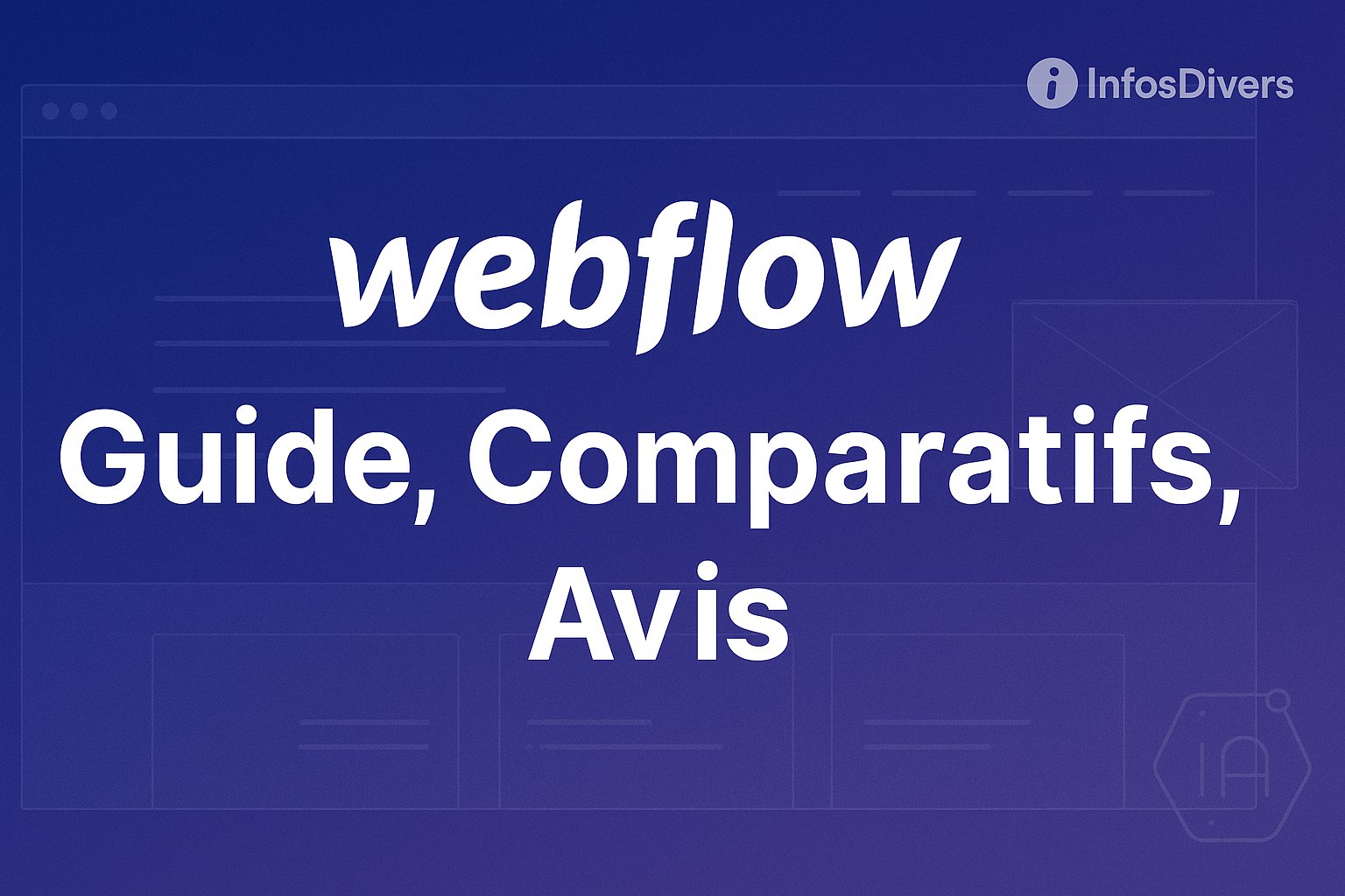 Lire la suite à propos de l’article Webflow : Sites sans code et comparaison 2025