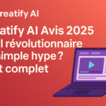 Creatify AI Avis 2025 : outil révolutionnaire ou simple hype ? Test complet