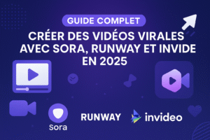 Lire la suite à propos de l’article Guide Complet : Créer des Vidéos Virales avec Sora, Runway et InVideo en 2025