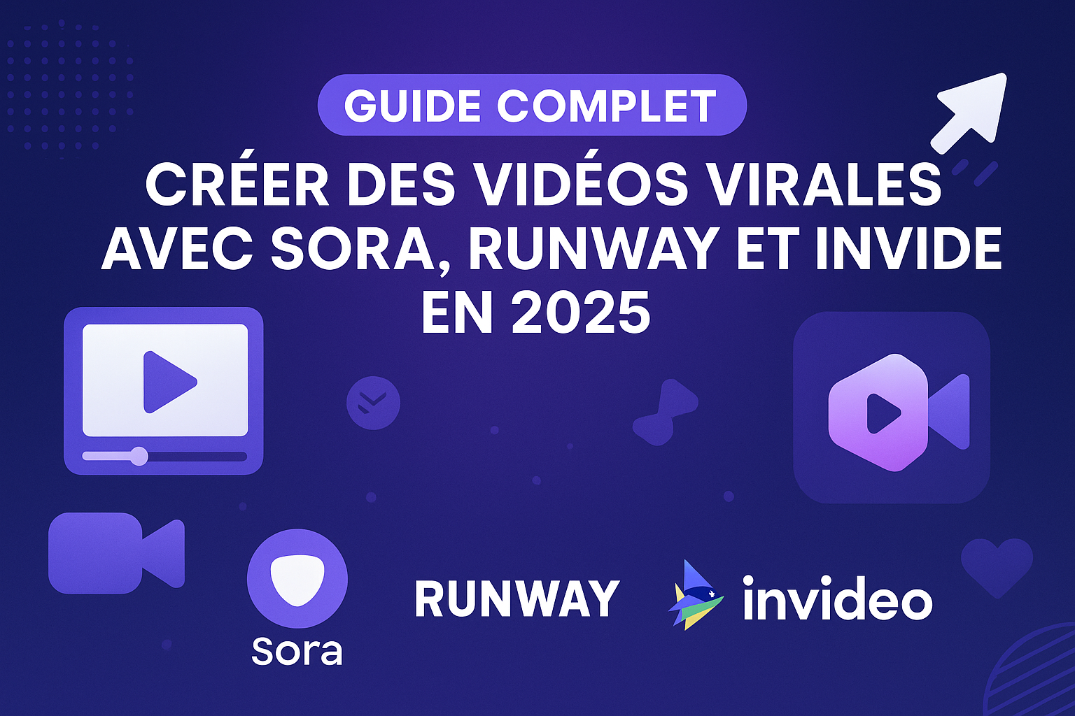 You are currently viewing Guide Complet : Créer des Vidéos Virales avec Sora, Runway et InVideo en 2025