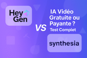 Lire la suite à propos de l’article HeyGen Avis 2025 : IA Vidéo Gratuite ou Payante ? Test Complet vs Synthesia