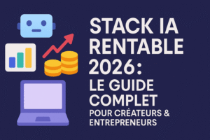Lire la suite à propos de l’article Stack IA Rentable 2026 : Le Guide Complet pour Créateurs & Entrepreneurs