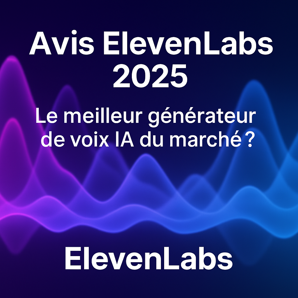 Lire la suite à propos de l’article ElevenLabs : Avis 2025 sur le Générateur de Voix IA N°1