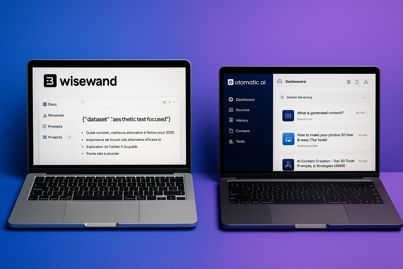 Lire la suite à propos de l’article Otomatic AI vs Wisewand AI : Comparatif SEO 2025