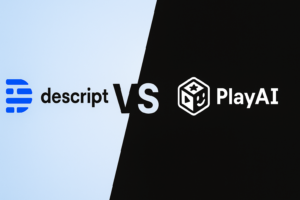 Lire la suite à propos de l’article PlayAI vs Descript : Quel outil choisir en 2025 ?