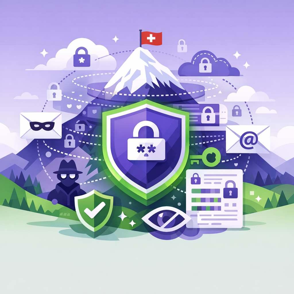 Proton Pass chiffrement métadonnées confidentialité alias email 2026