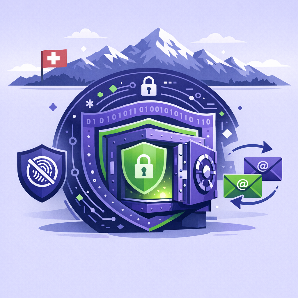 Proton Pass chiffrement métadonnées alias email confidentialité suisse 2026