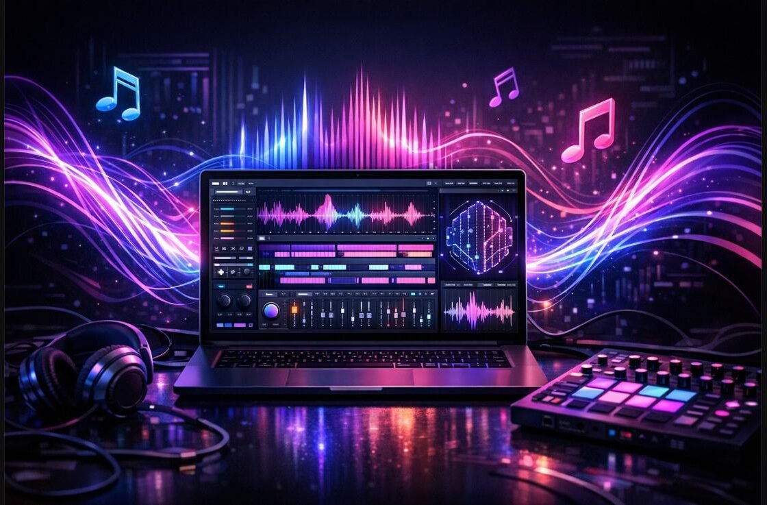 Suno AI interface de création musicale IA - Guide Complet 2026