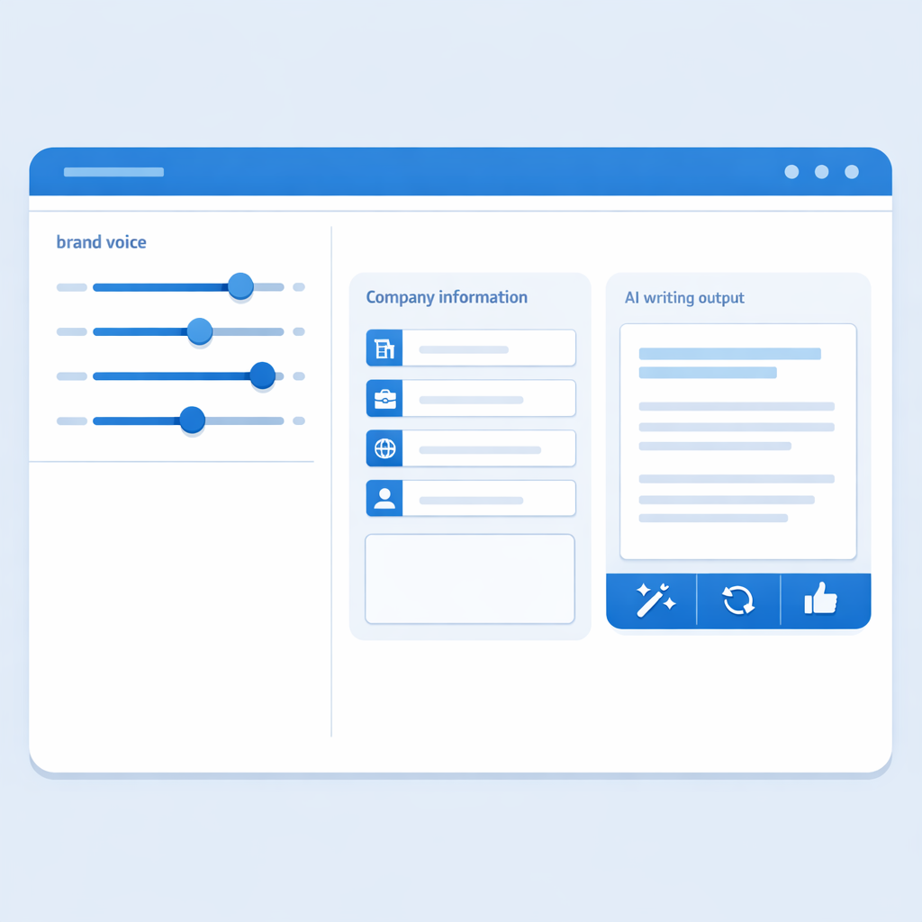 Copy.ai Brand Voice et Infobase - cohérence de marque automatisée pour le copywriting