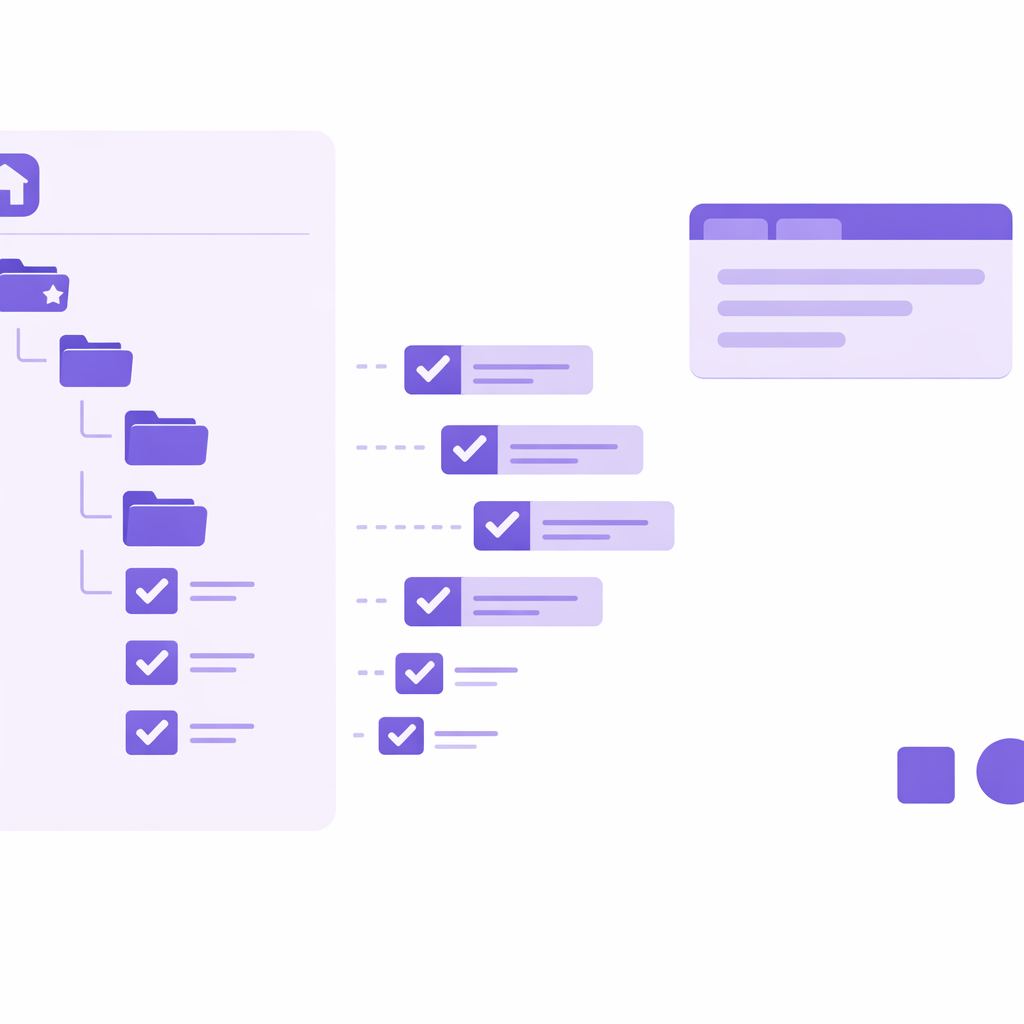 ClickUp hiérarchie Spaces Folders Lists Tasks - organisation flexible des projets