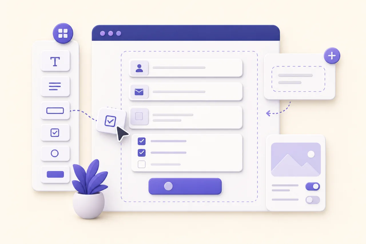 Creation d un formulaire Google Forms avec champs et cases a cocher