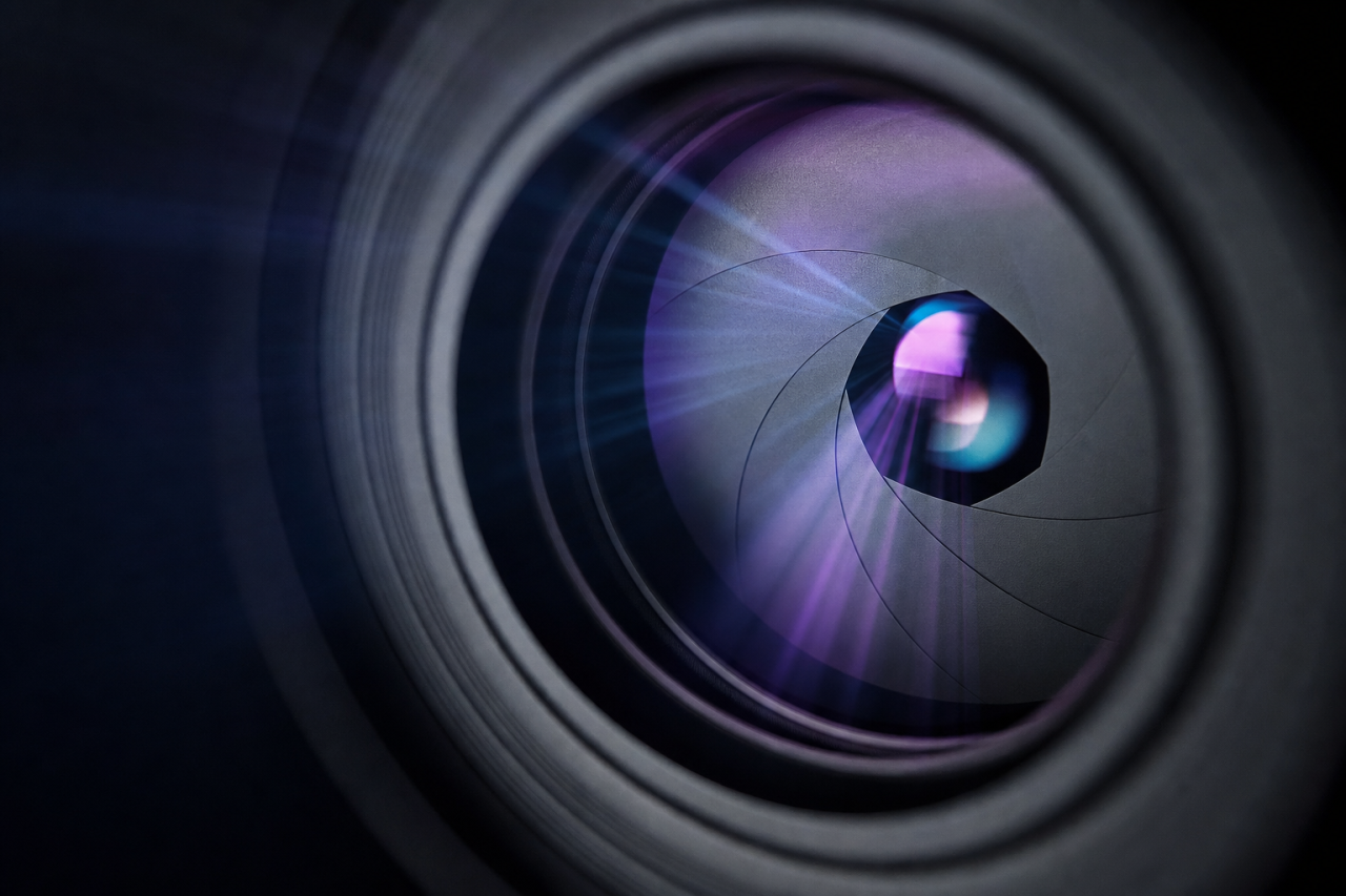 Generateur video IA realiste, ouverture d objectif cinema