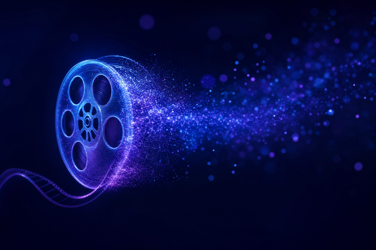 Generateur video IA gratuit sans inscription, bobine de film digitale
